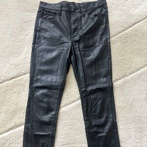 BDG Black Faux Leather Pleather Pants sz 28 (comparable to size 6 US)